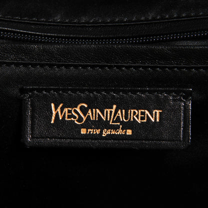 Saint Laurent Ostrich Goatskin Large Rive Gauche Grey 7 of 9