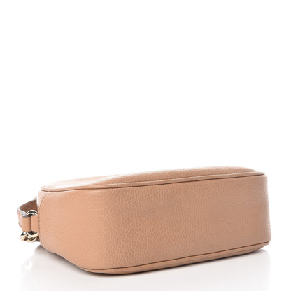 Gucci Pebbled Calfskin Small Soho Disco Bag Camelia 4 of 9
