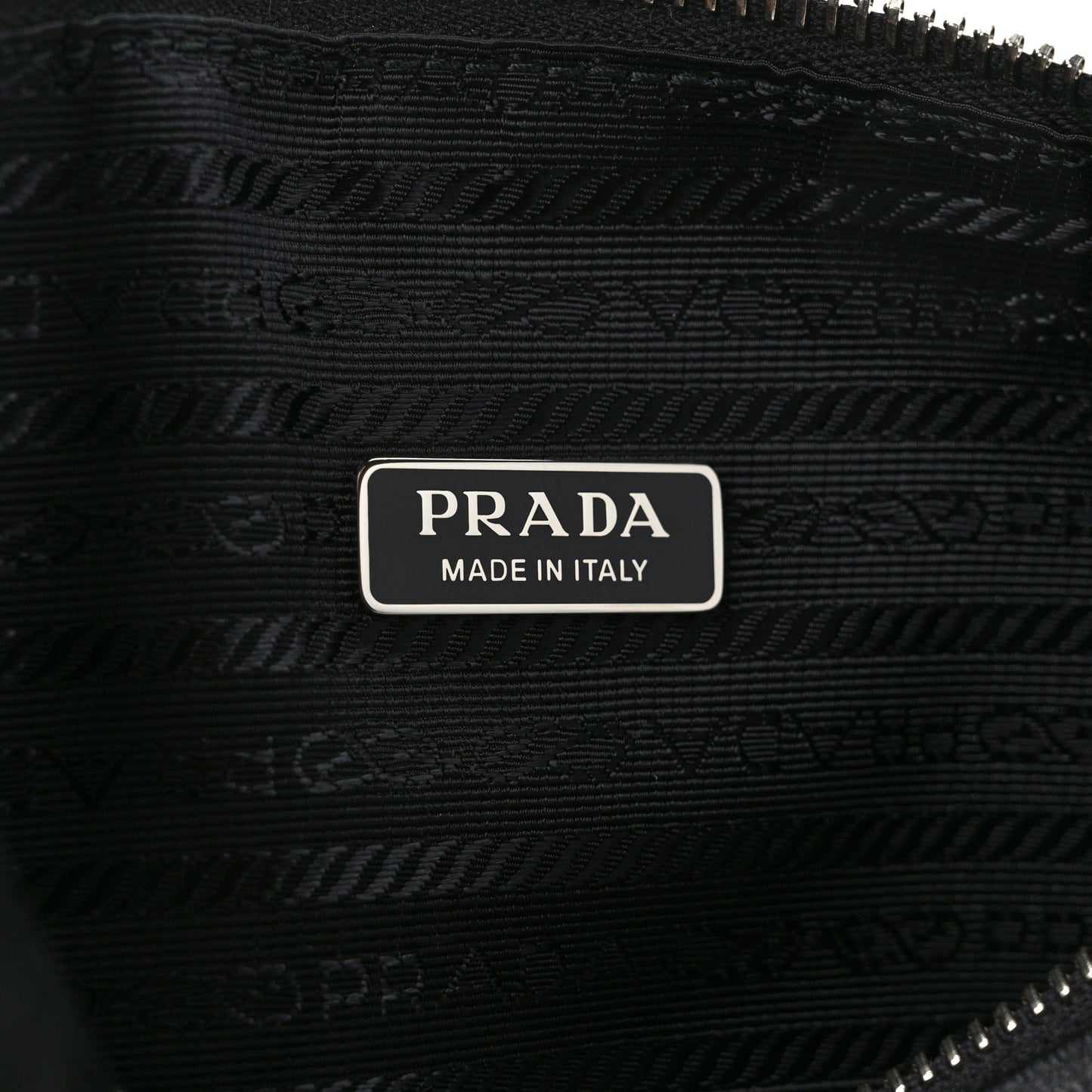 Grace Lux Triangle Logo Embossed Triangle Wristlet Pouch Black