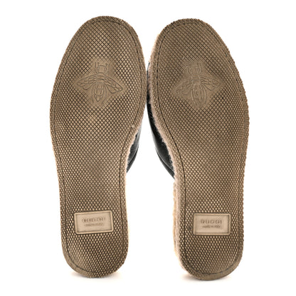 Gucci Nappa Wool Womens Fria Slippers 36 Black Butterscotch 6 of 10