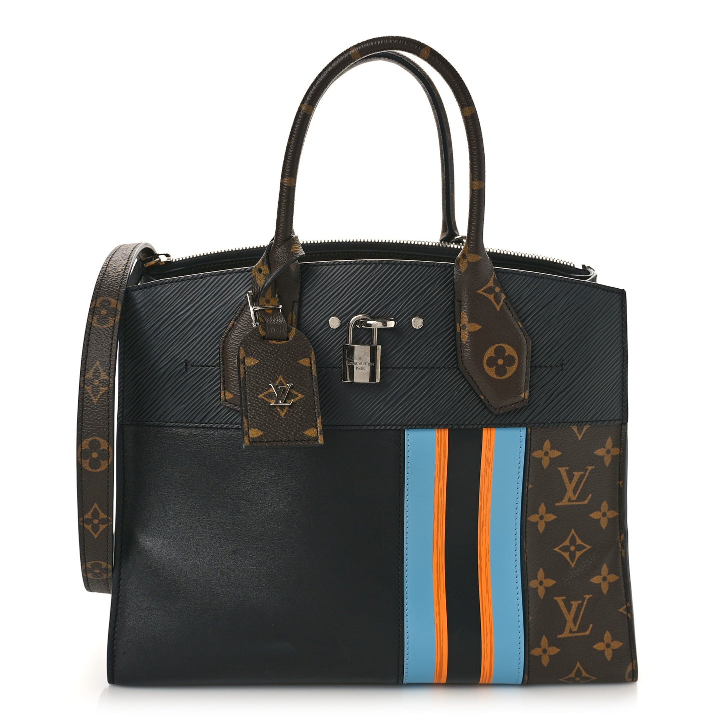 Epi Calfskin Monogram City Steamer MM
