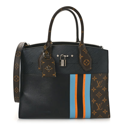Louis Vuitton Epi Calfskin Monogram City Steamer MM 1 of 9