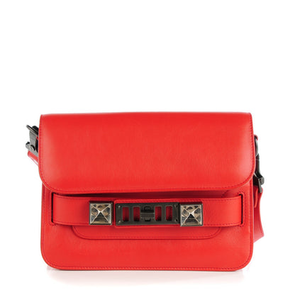 Proenza Schouler Calfskin Mini PS11 Classic Shoulder Bag Fire Red 1 of 10