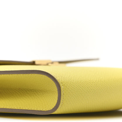 Hermes Epsom Clic 16 Wallet Lime 8 of 9