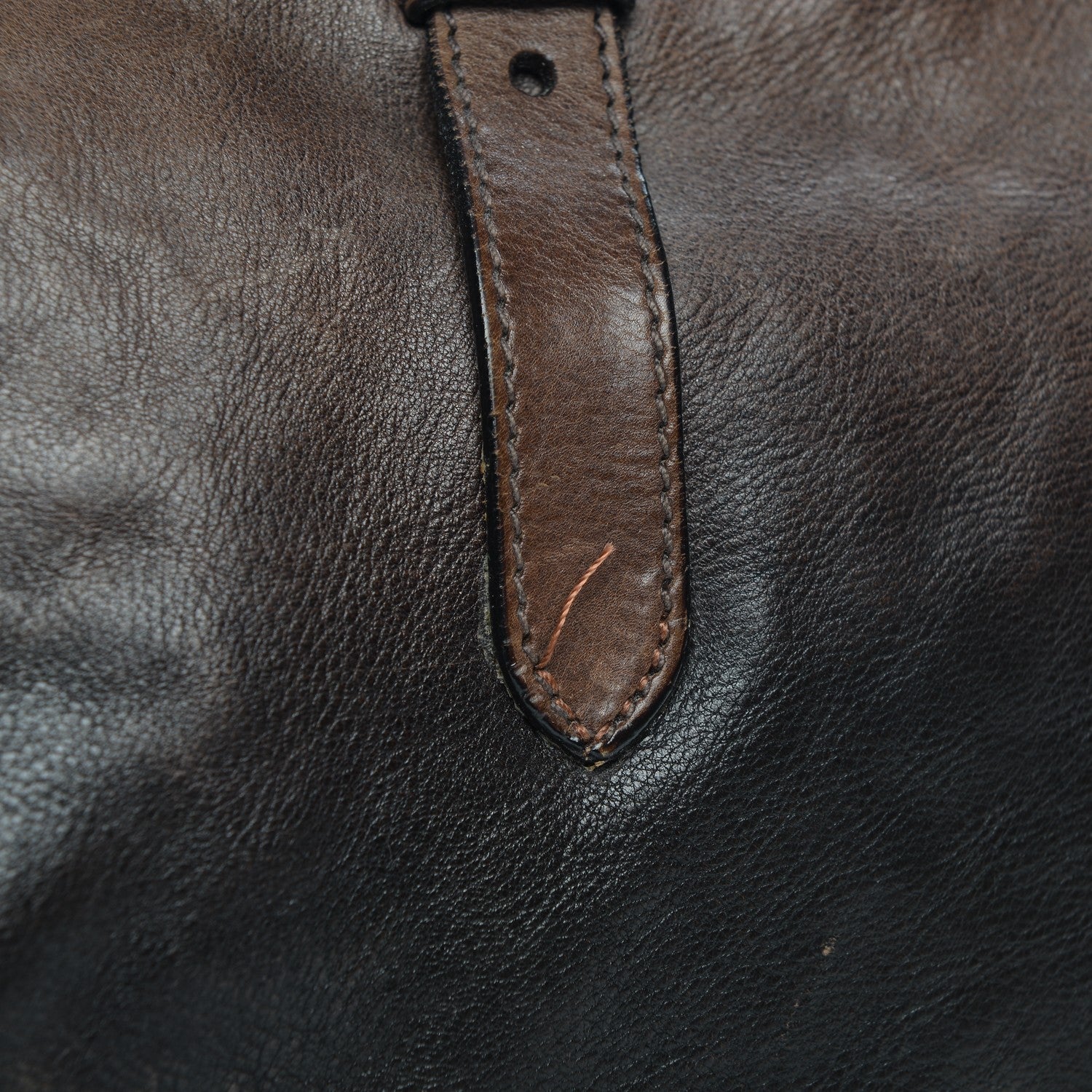 Prada Glace Calf Bowler Bag Militare 10 of 10