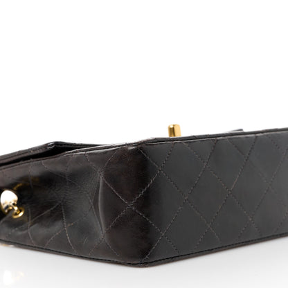 Chanel Lambskin Quilted Mini Square Flap Bag Black 10 of 11