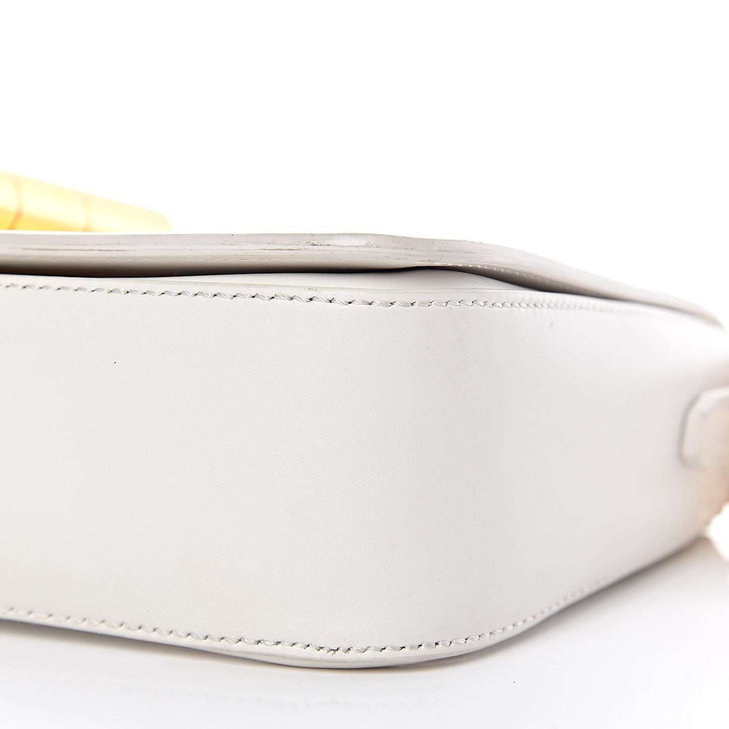 Calfskin Medium Natalia Chain Bag Chalk