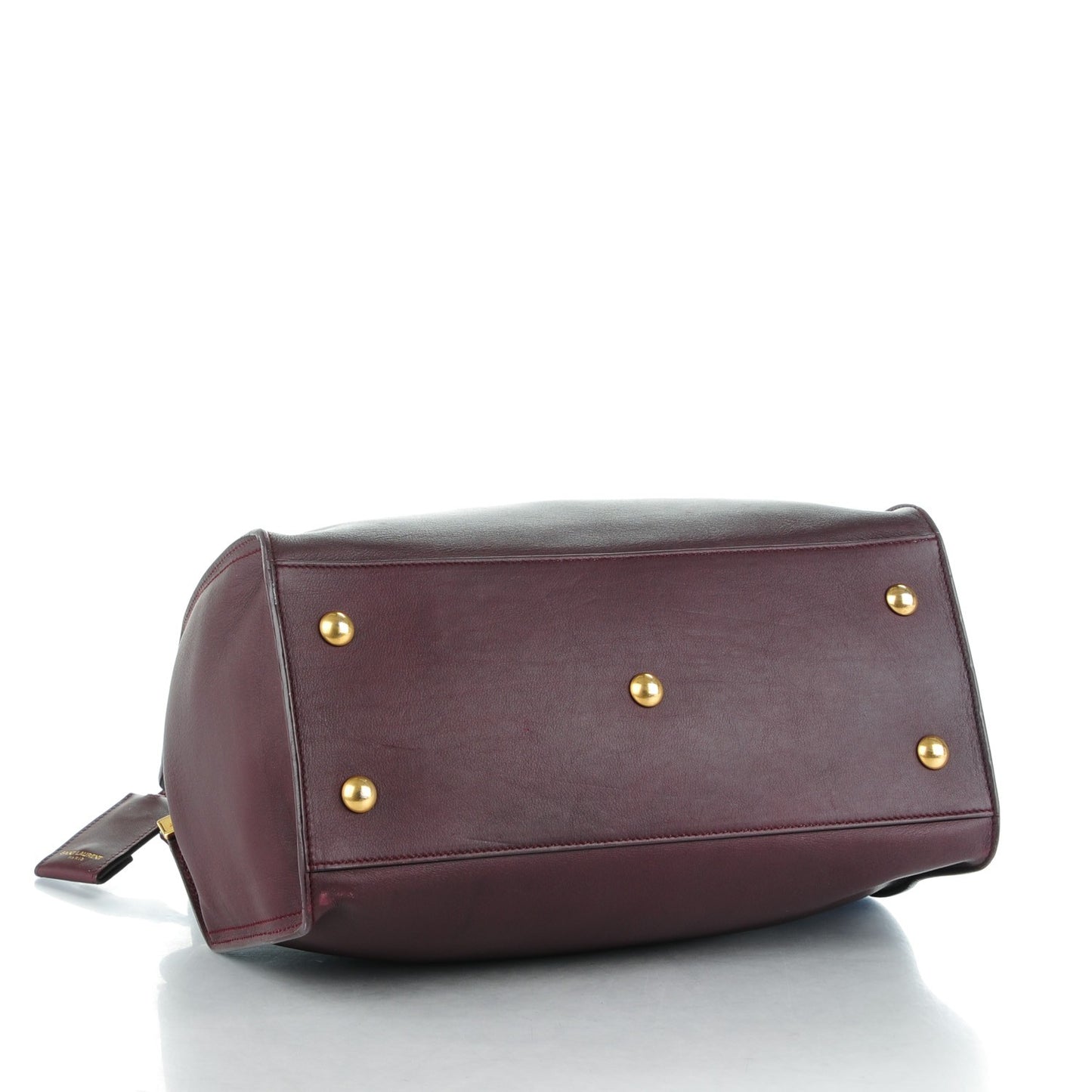 Calfskin Small Classic Y Cabas Bordeaux