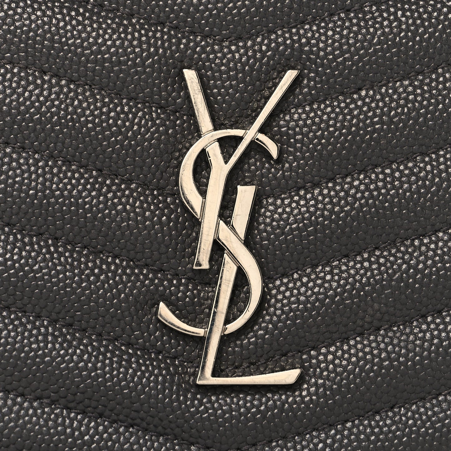 Grain De Poudre Matelasse Monogram Mini Lou Camera Bag Asphalt