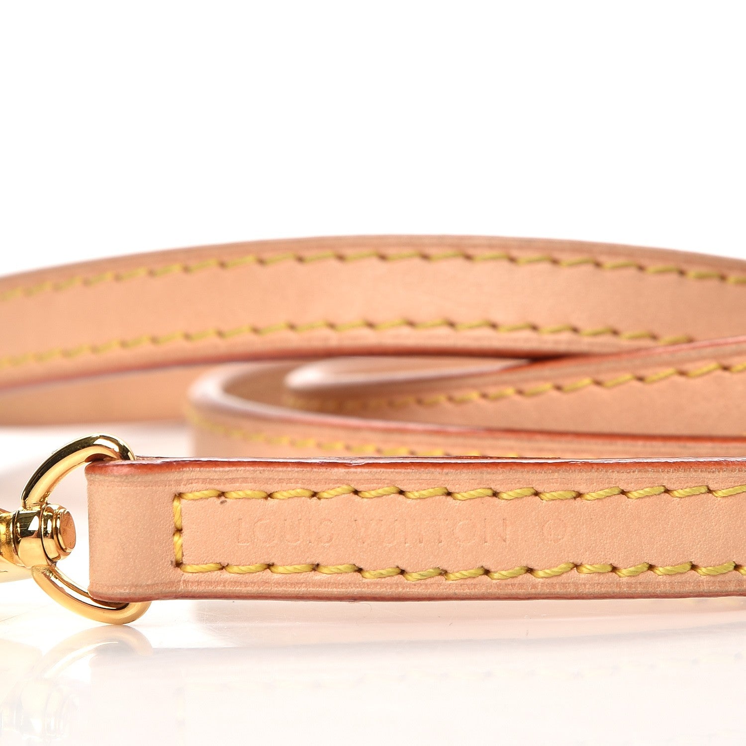 Louis Vuitton Vachetta 12mm Long Shoulder Strap VVN 3 of 3