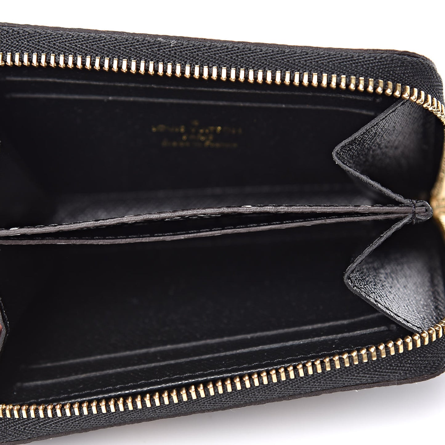 Monogram Giant Jungle Zippy Coin Purse Black