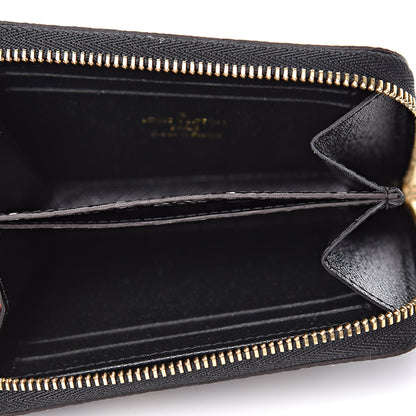 Louis Vuitton Monogram Giant Jungle Zippy Coin Purse Black 5 of 7