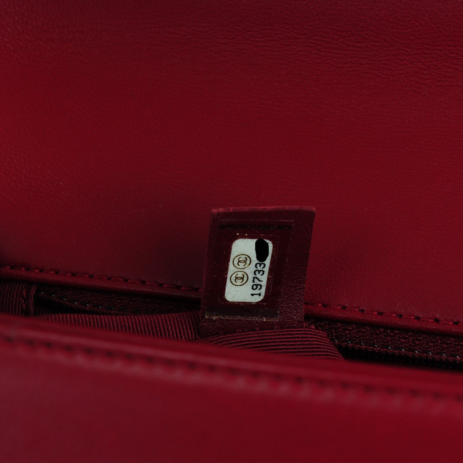 Chanel Lambskin Quilted New Medium Boy Flap Red 8 of 8