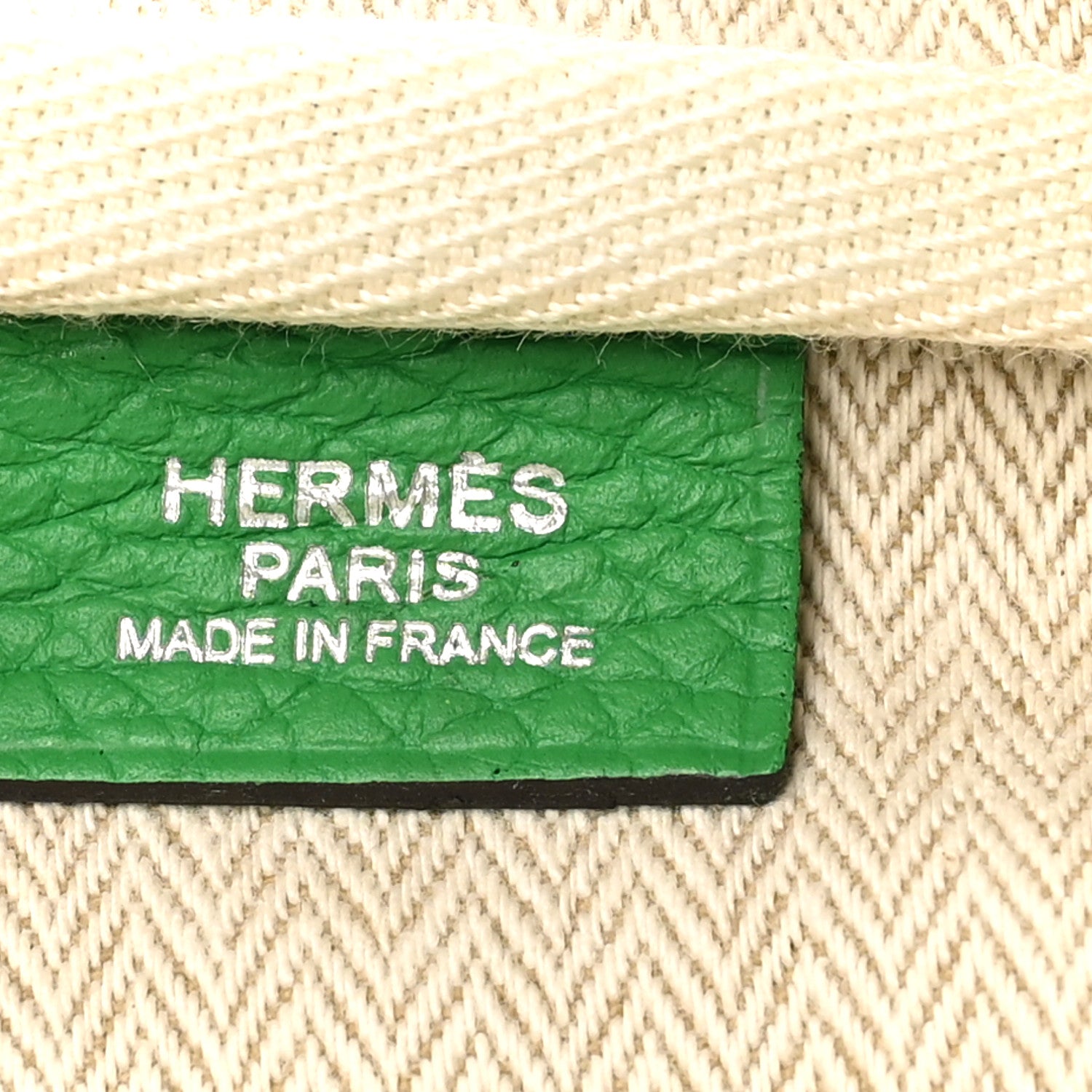 Hermes Taurillon Clemence Victoria II 35 Bambou 6 of 10