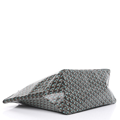 Goyard Goyardine Saint Louis Claire Voie GM Black Blue 3 of 8