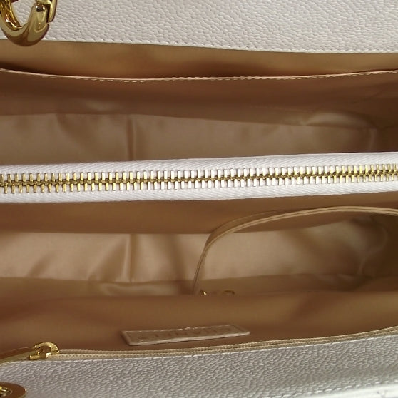 Chanel Caviar Grand Shopping Tote GST White 6 of 8