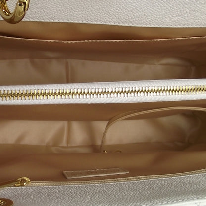 Chanel Caviar Grand Shopping Tote GST White 6 of 8