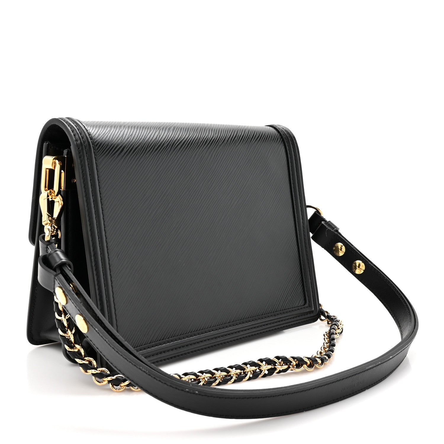 Louis Vuitton Epi Dauphine MM Black 3 of 11