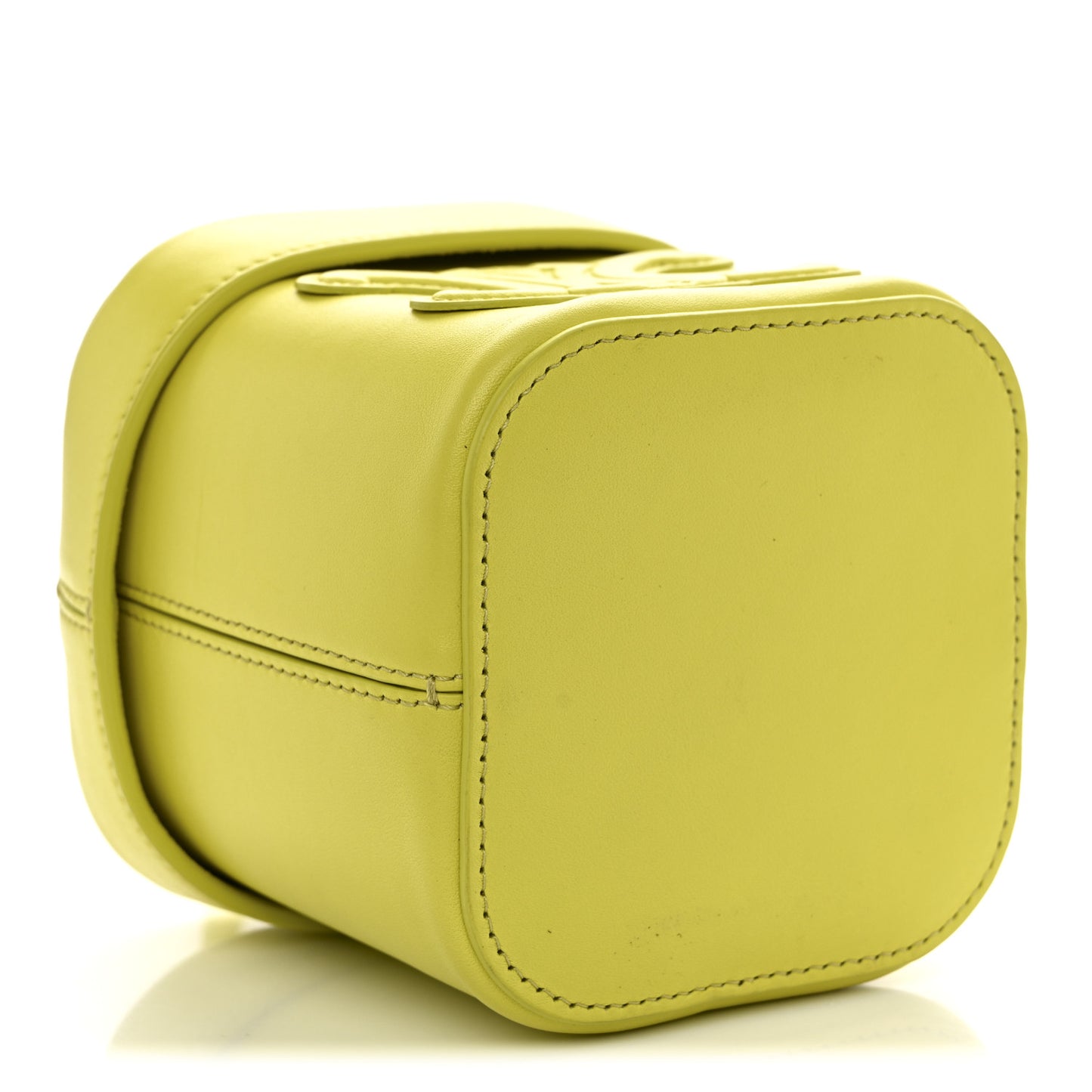 Smooth Calfskin Small Cuir Triomphe Box Anis