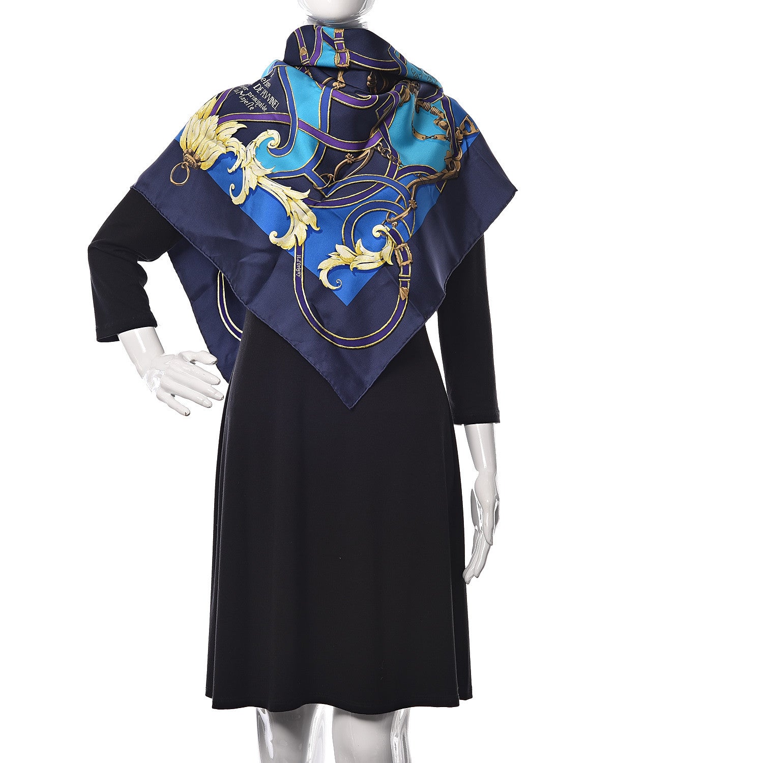 Hermes Silk L'Instruction Du Roy Scarf 90 2 of 8