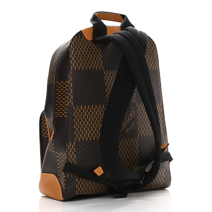 Louis Vuitton X NIGO Giant Damier Ebene Monogram Campus Backpack 4 of 12