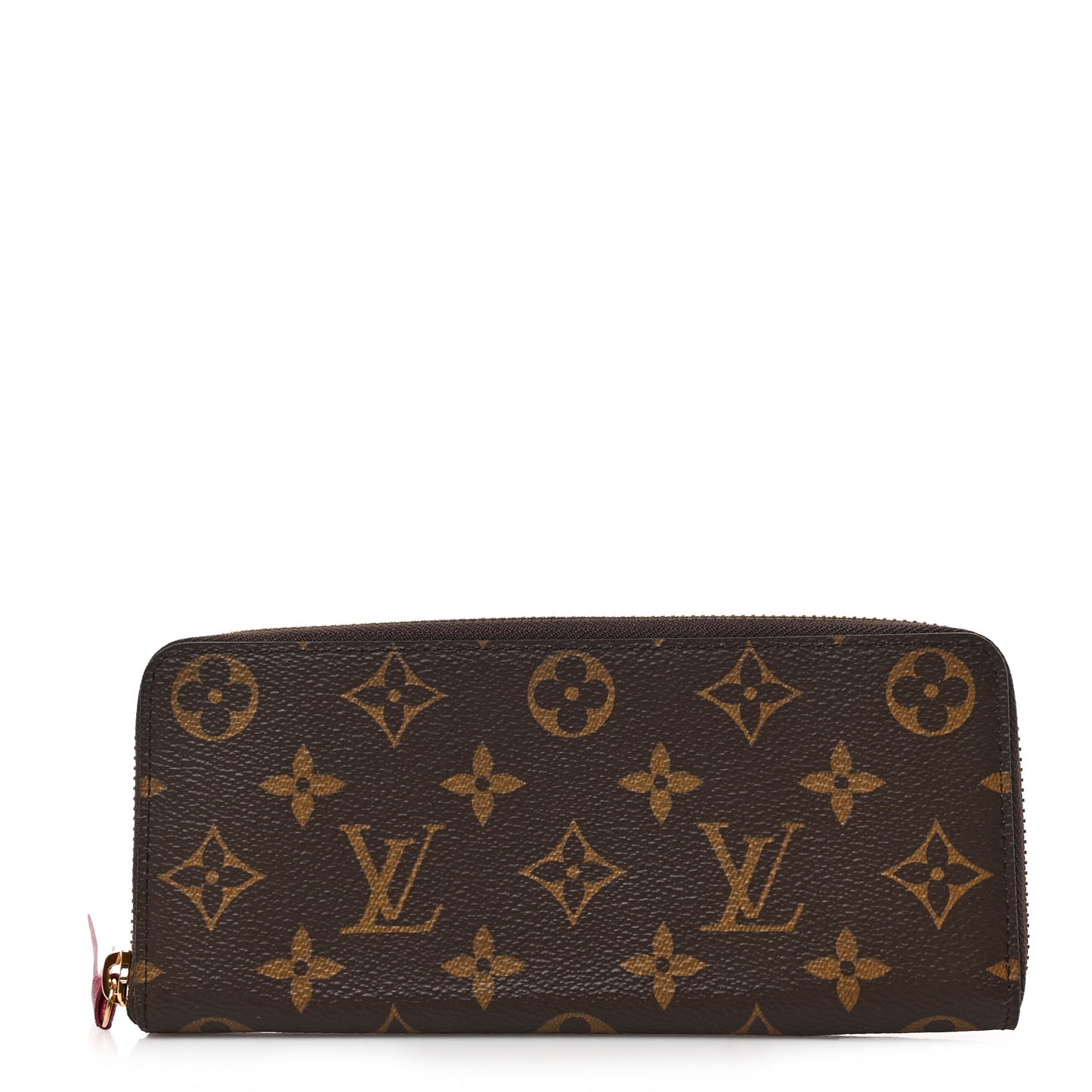 Monogram Clemence Wallet Fuchsia