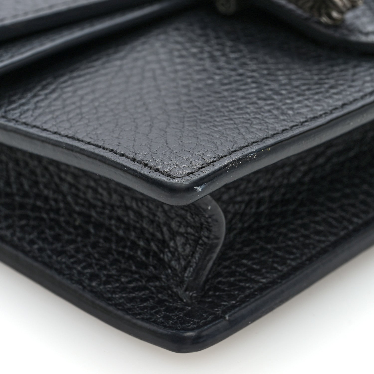 Gucci Calfskin Super Mini Dionysus Shoulder Bag Black 8 of 10