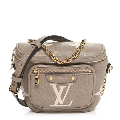 Louis Vuitton Empreinte Monogram Giant Mini Bumbag Tourterelle Cream 1 of 9