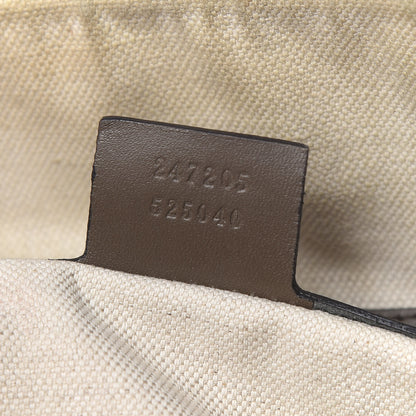 Gucci Monogram Vintage Web Medium Boston Maple Brown 6 of 14