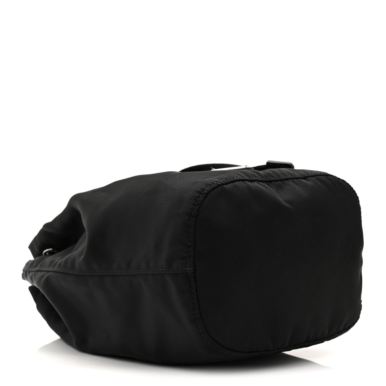 Prada Nylon Vela Drawstring Pouch Black 1824379 – FASHIONPHILE