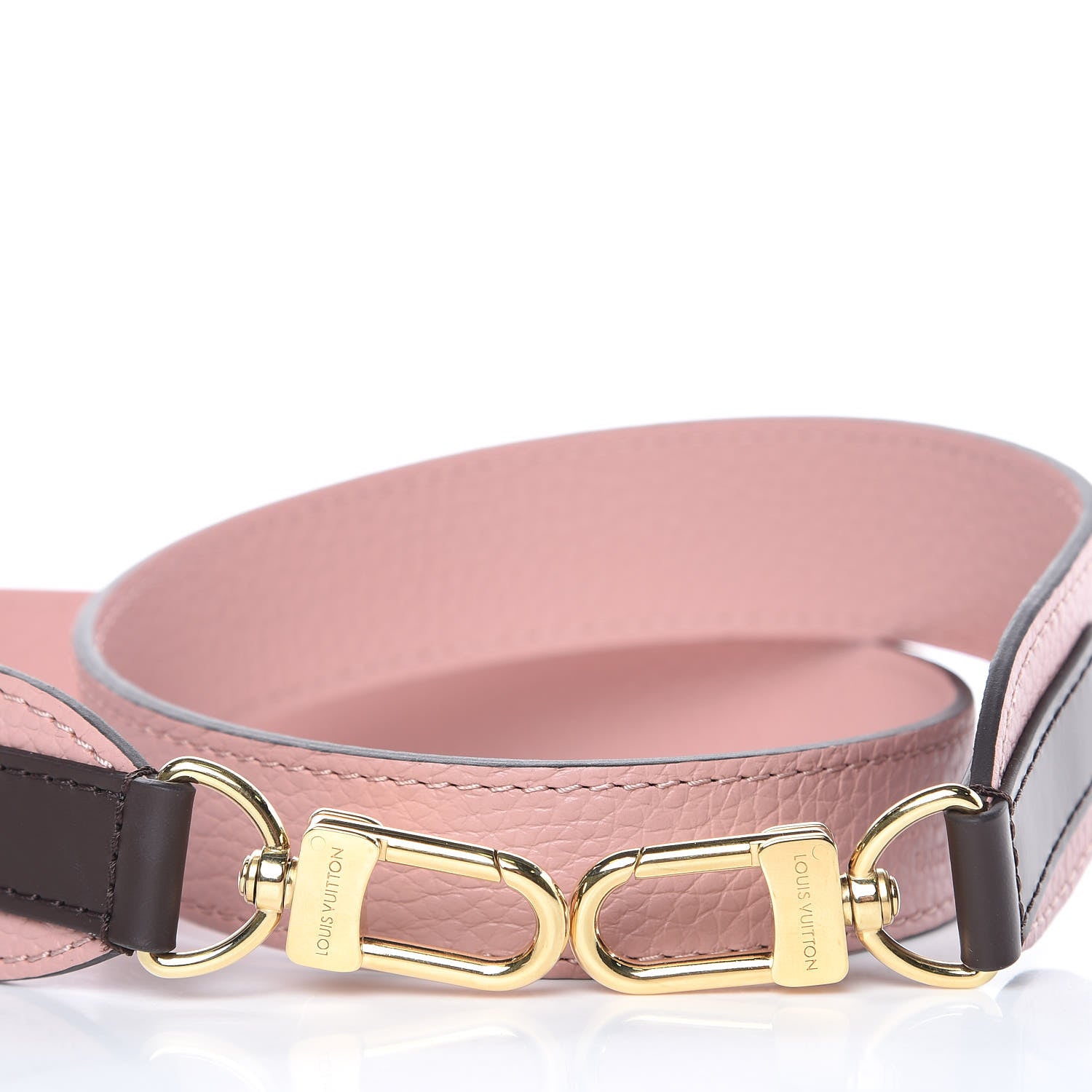 Louis Vuitton Calfskin Jersey Shoulder Strap Magnolia 4 of 4