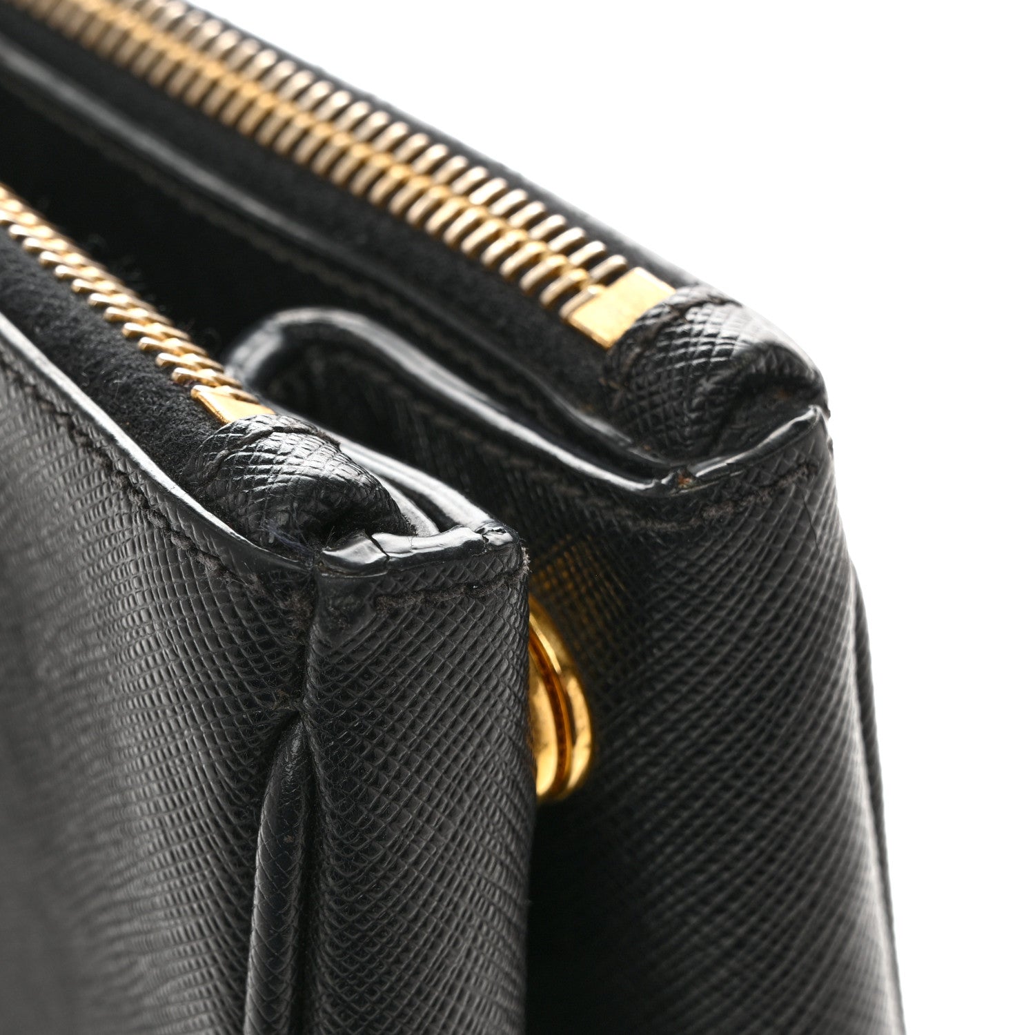 Prada Saffiano Lux Medium Galleria Double Zip Tote Black 16 of 18