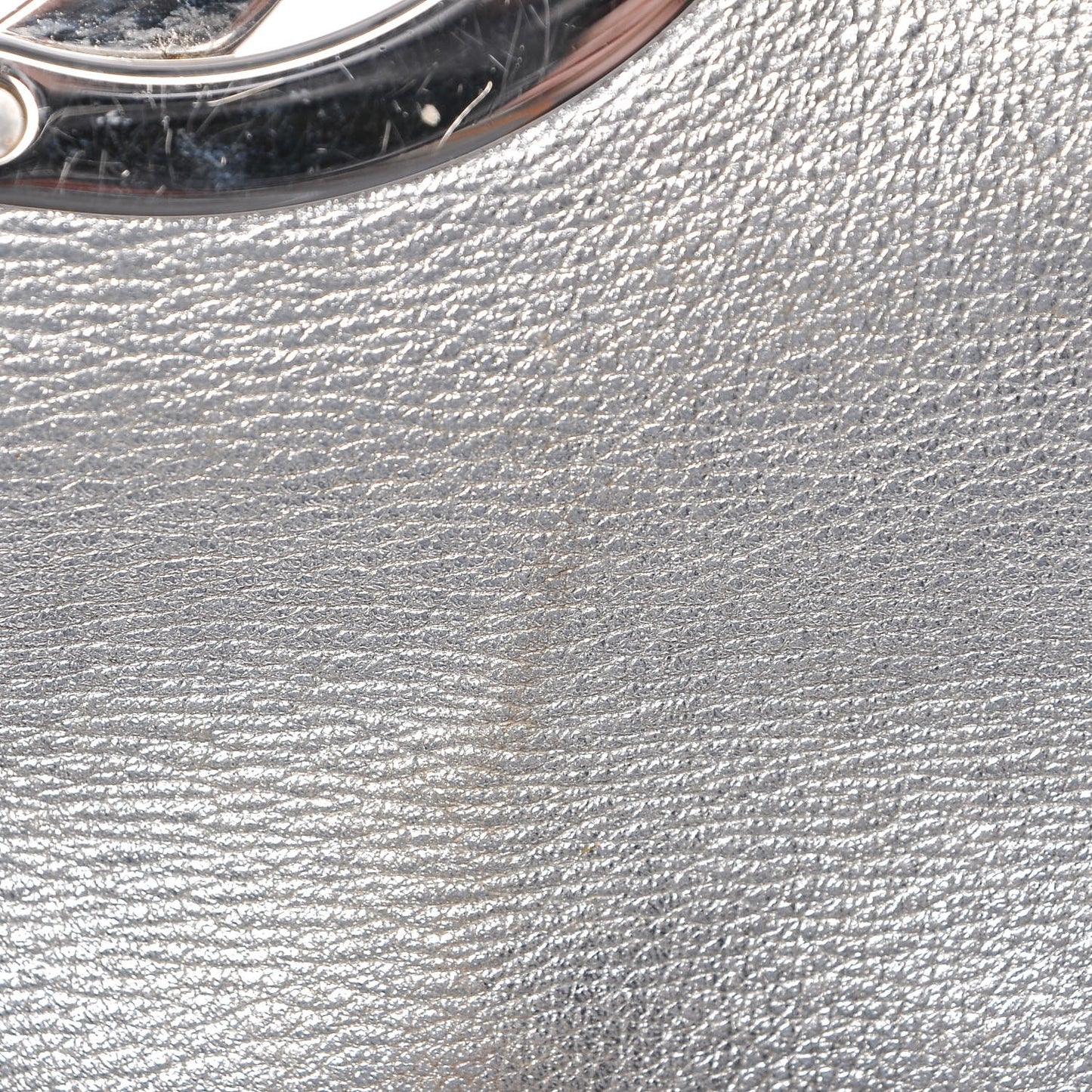 Guccissima Small Britt Tassel Shoulder Bag Silver