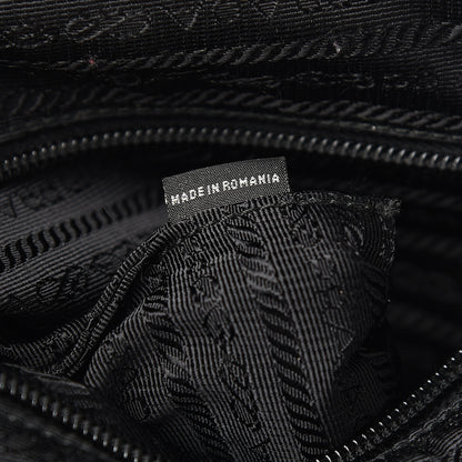 Prada Tessuto Nylon Saffiano Tote Backpack Black 6 of 10