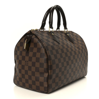 Louis Vuitton Damier Ebene Speedy 30 3 of 12