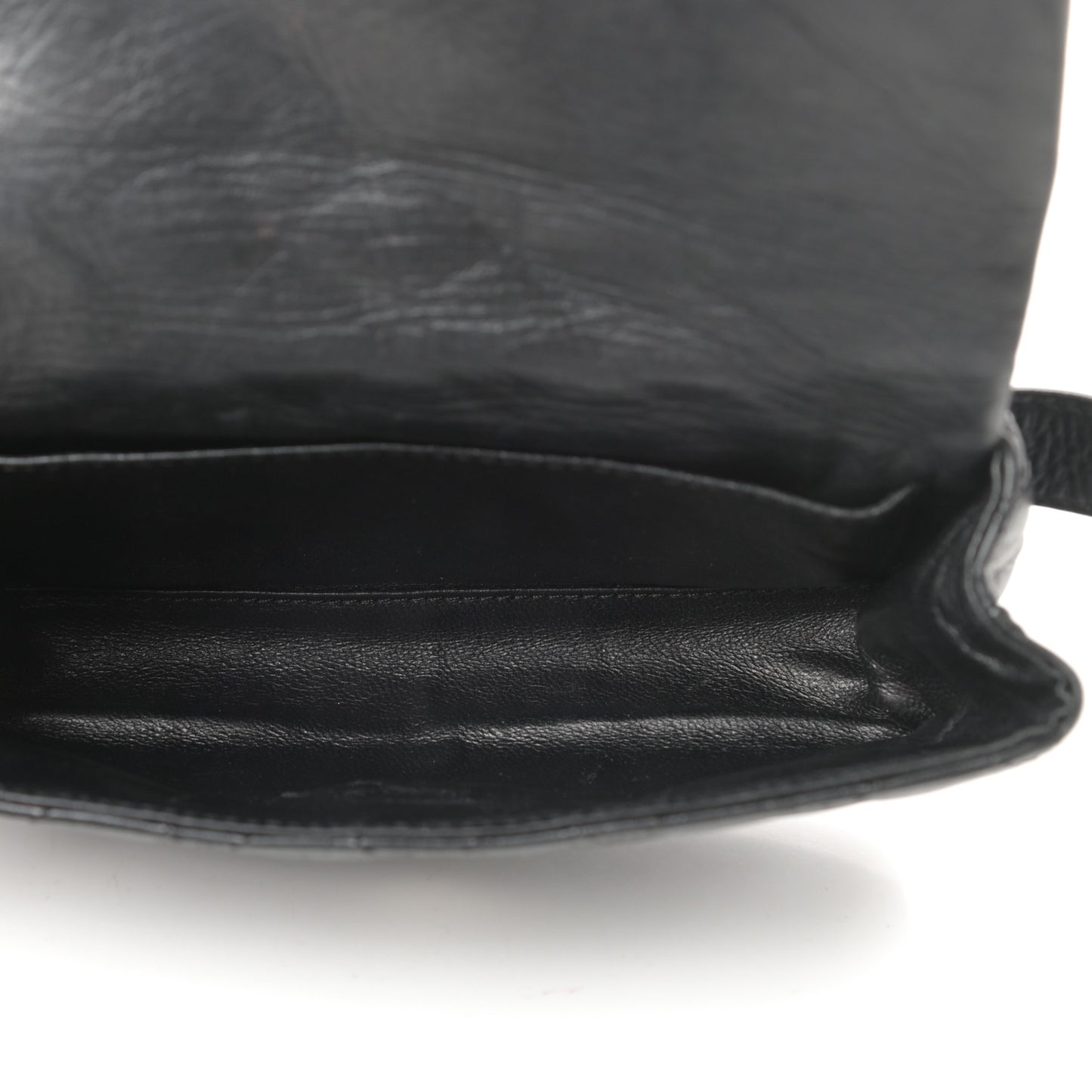 Calfskin Quilted 2.55 Reissue Flap Belt Bag Clutch Black