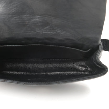 Chanel Calfskin Quilted 2.55 Reissue Flap Belt Bag Clutch Black 5 of 14
