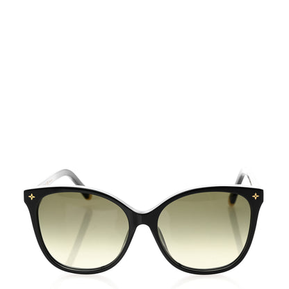 Louis Vuitton Acetate My Monogram Light Cat Eye Sunglasses Z1657E Black 2 of 7