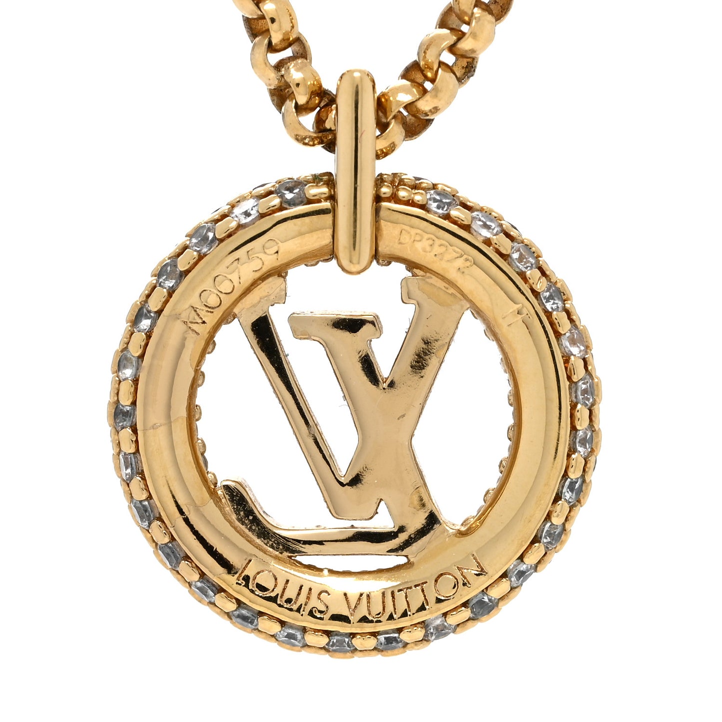 Metal Crystal Louise By Night Necklace