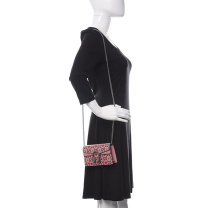 Gucci Calfskin Valentine's Day Exclusive Super Mini Dionysus Shoulder Bag 2 of 10