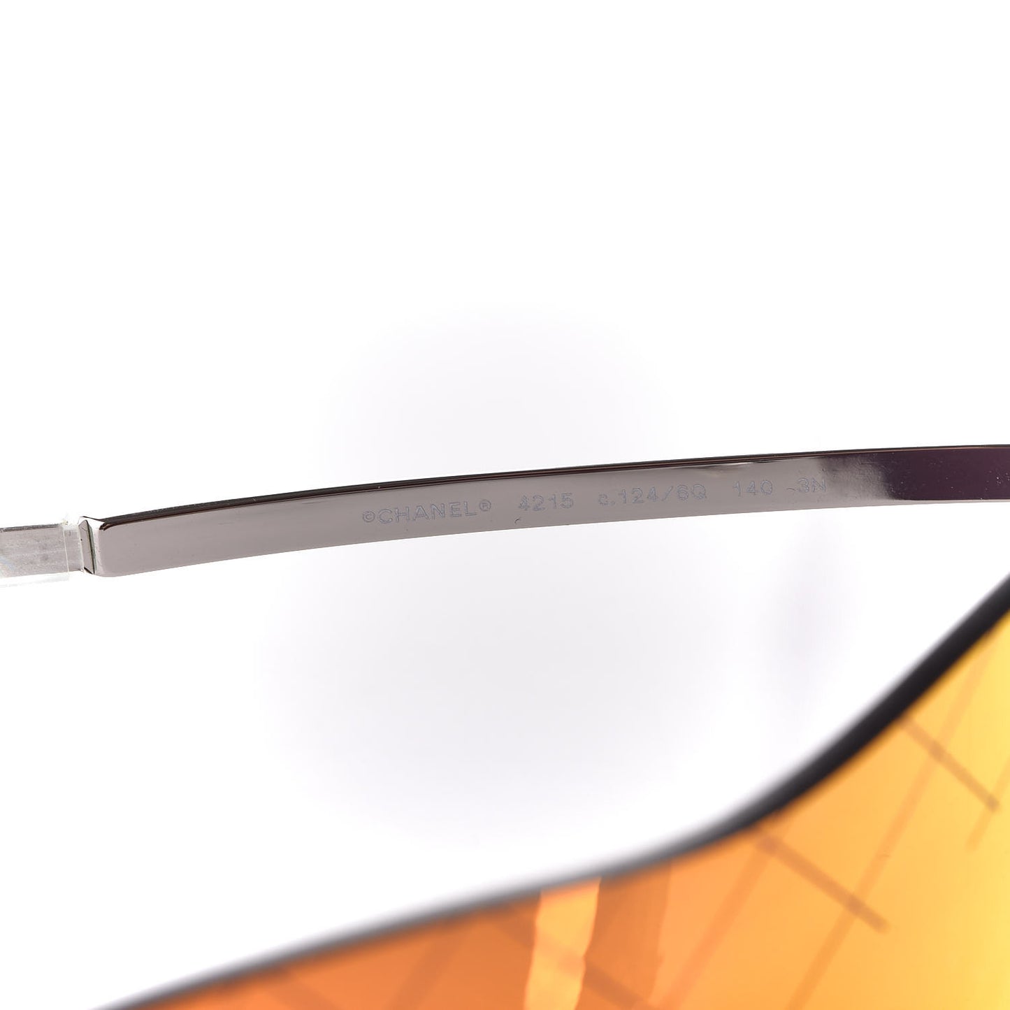 Shield Runway Sunglasses 4215 Silver Red
