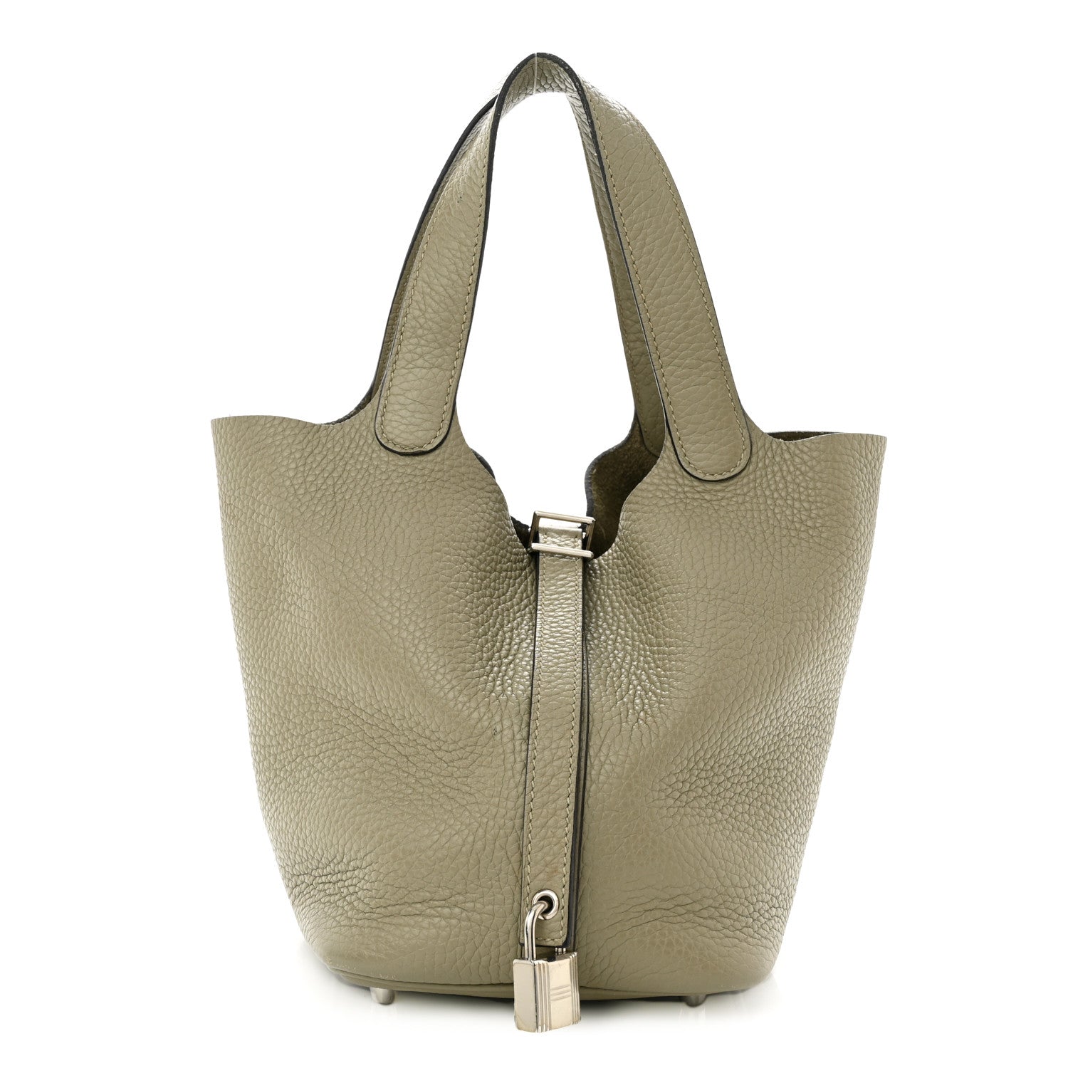 Hermes Taurillon Clemence Picotin Lock 18 PM Sauge 1 of 13