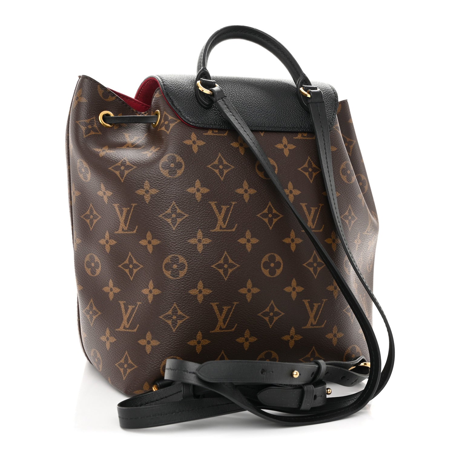 Louis Vuitton Monogram Montsouris PM Black 3 of 9