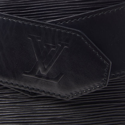 Louis Vuitton Epi Sac D'Epaule GM Black 8 of 8