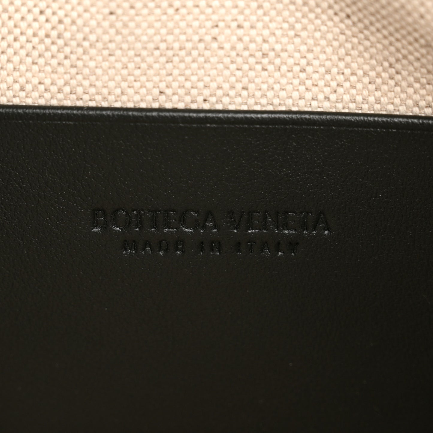 Calfskin Intrecciato Traveler Phone Pouch Dark Green