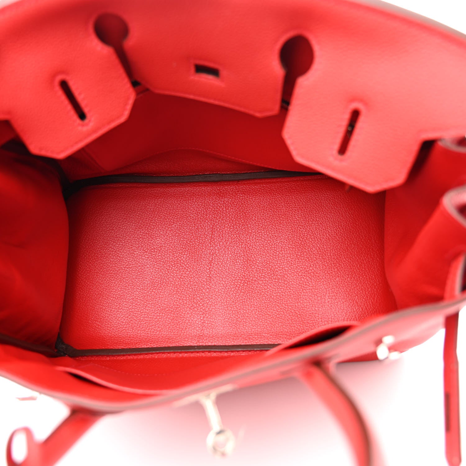 Hermes Togo BIRKIN 30 Rouge Casaque 5 of 10