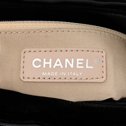 Chanel Rattan Calfskin Small Gabrielle Hobo Beige Black 6 of 11