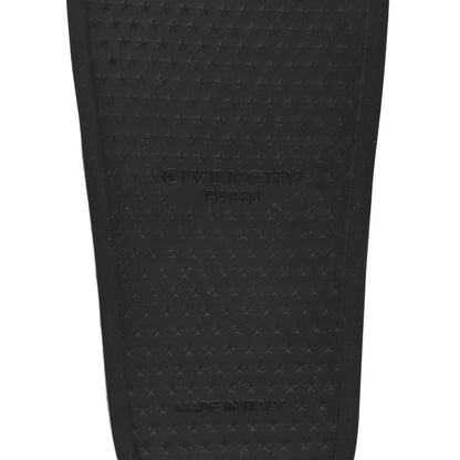 Givenchy Rubber Logo Pool Slide Sandals 37 Black 6 of 9