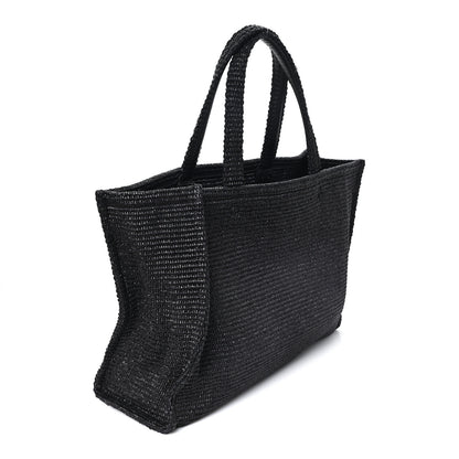 Givenchy Raffia Large G Shopping Tote Black 3 of 10