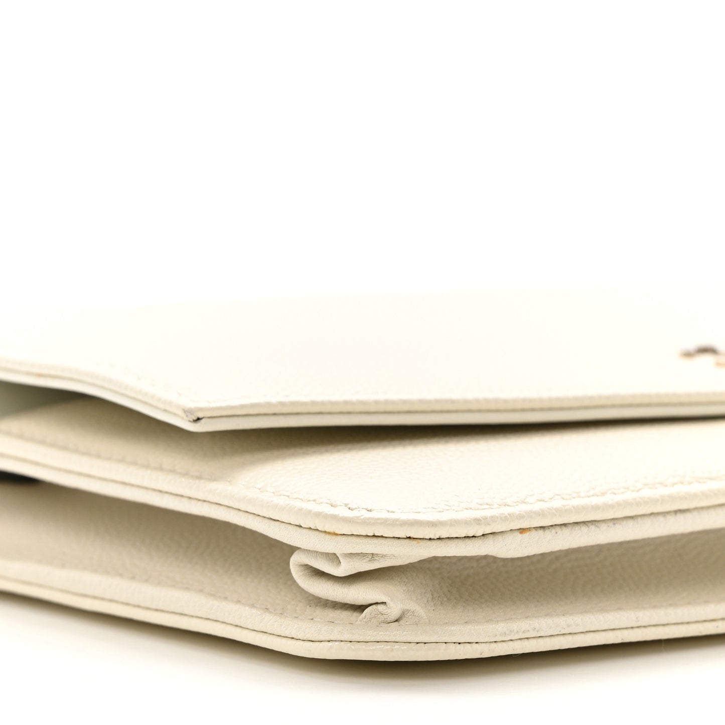 Caviar Sevruga Wallet on Chain WOC White